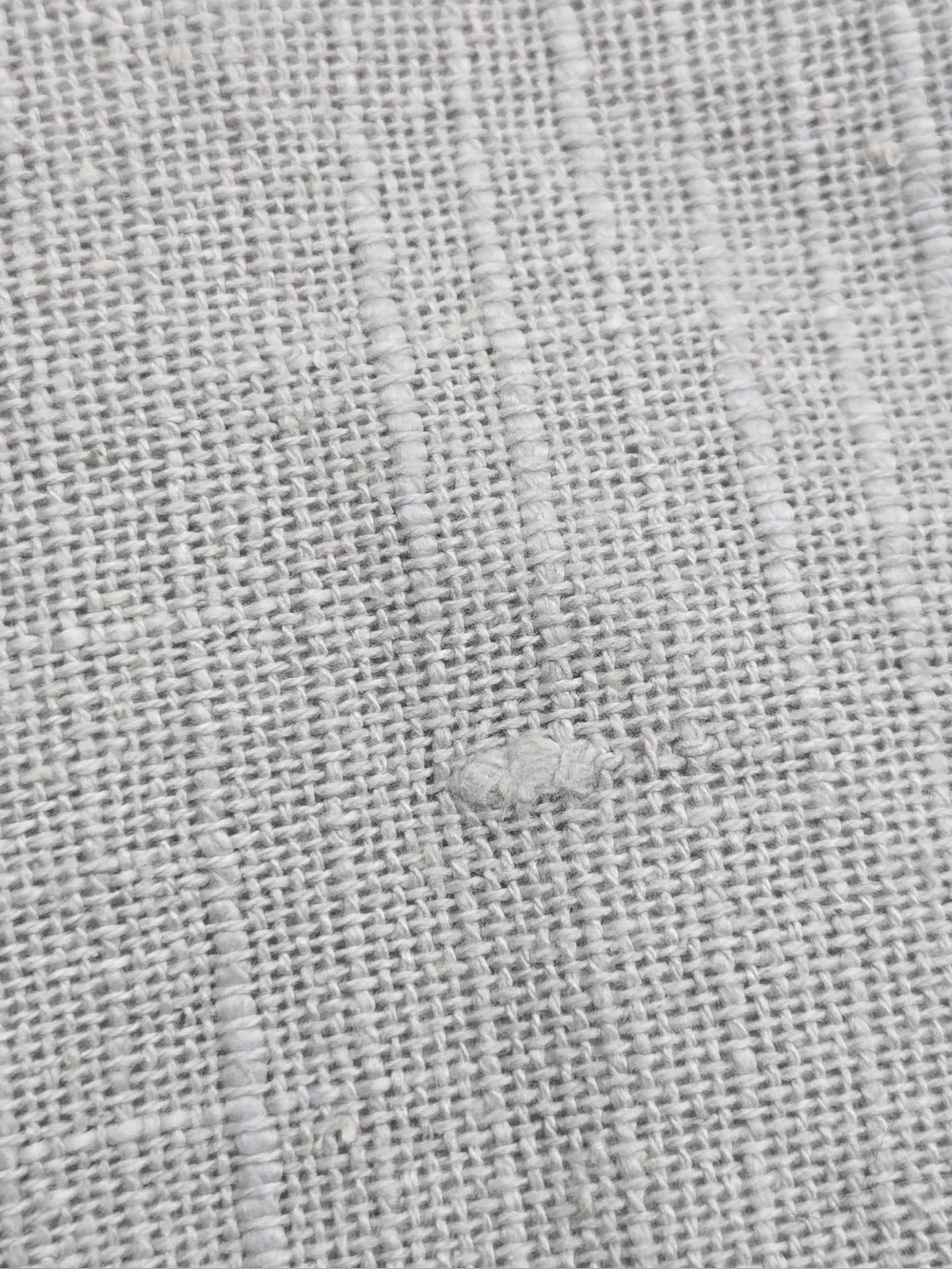 QUINCE Set Of 2 48x96 Cotton Slub Curtains Cloud 0847